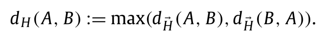 Hausdorff equation